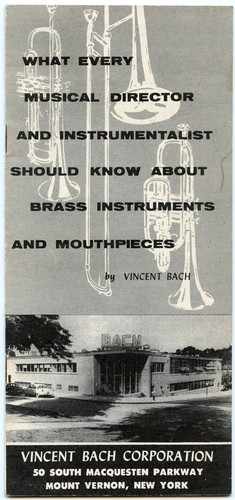 Vincent bach corp mount - bach, corp.